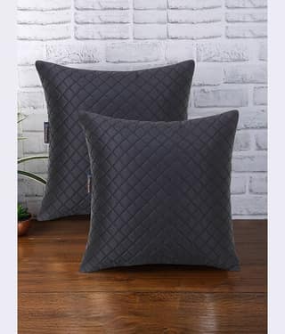 mezposh Combos Satin Cushion Covers 40X40 cm (16X16)