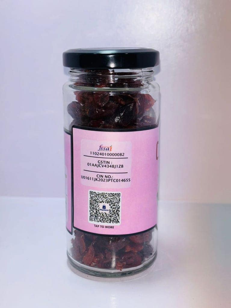 Premium Dried Cranberries by Verinag Agro - Delicious & Wholesome Fruit Snack view 2