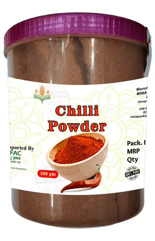 Pure Chilli Powder - 100% Natural and Fresh | 500gm