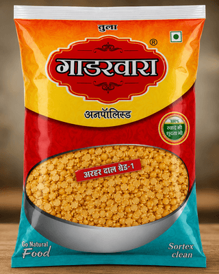 Gadarwara Desi Arhar Dal (Toor Dal) Unpolished - 1 kg — 2 kg