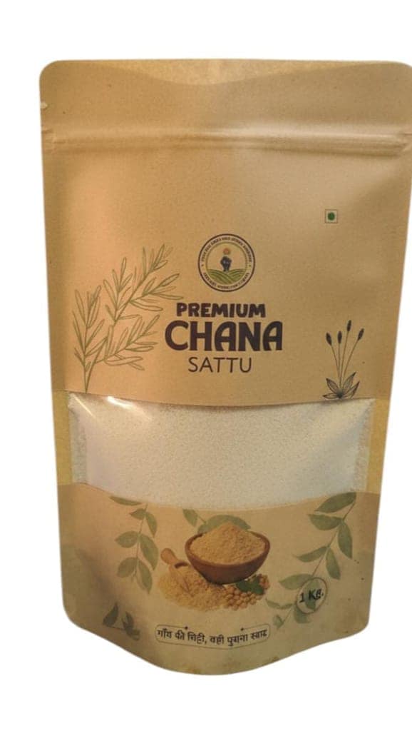 Premium Chana Sattu Roasted Chickpea Flour view 2