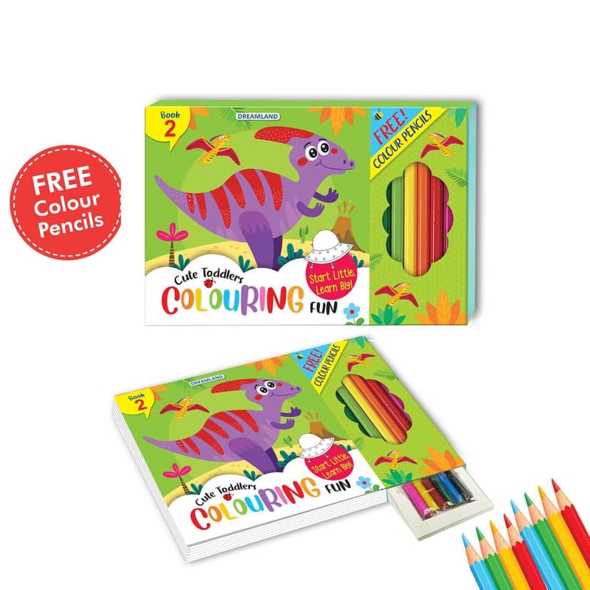 Cute Toddlers Colouring Fun Book - 2 view 2