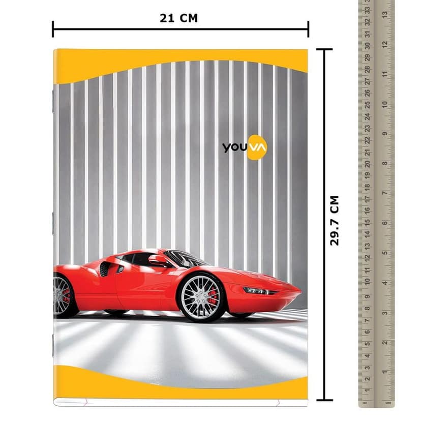 Navneet Youva | Soft Bound Long Book | 21 cm X 29.7 cm | Single Line | 276 view 2