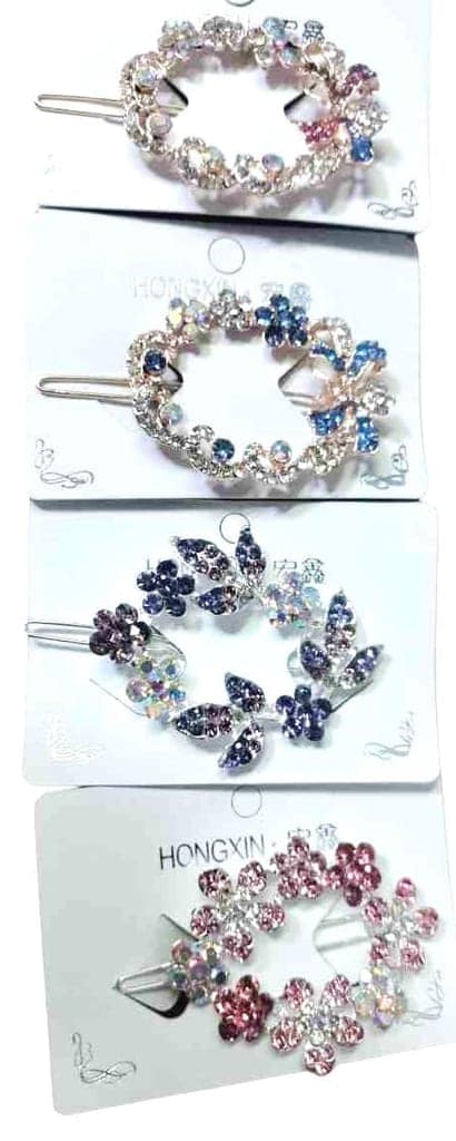 Rhinestone Crystal Hair Clip Barrette for Women Girls Hair Accessories view 2