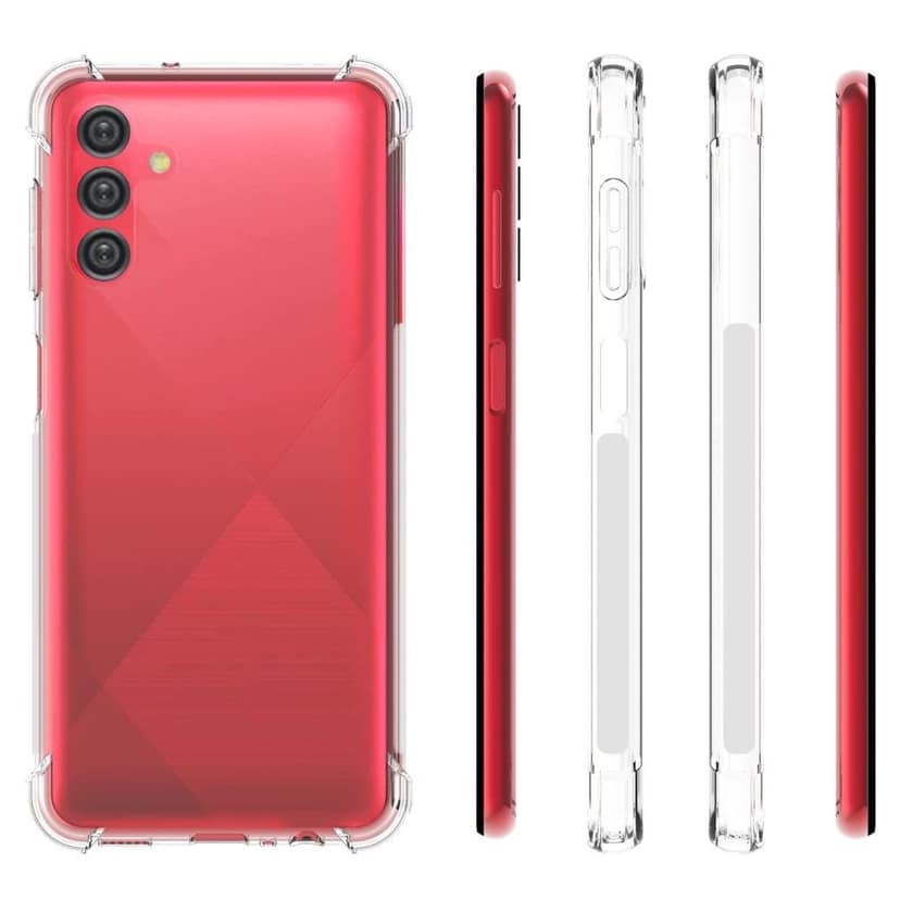 USTIYA for Samsung Galaxy A13 5G Case Clear TPU Four Corners Cover Transparent Soft funda view 2