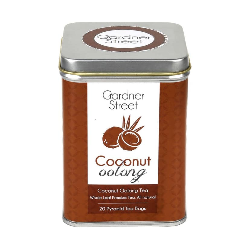 Gardner Street Tea - COCONUT OOLONG - 20 PYRAMID TEA BAGS