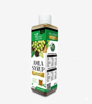 Happy Herbal Life Amla Syrup Rich Vitamin C Herbal Health Tonic 200 ml