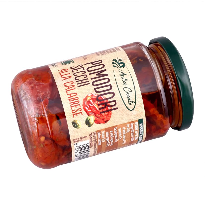 Antico Sun-Dried Tomatoes in Sunflower Oil 285g | Italian Style Tomato Preserve view 2
