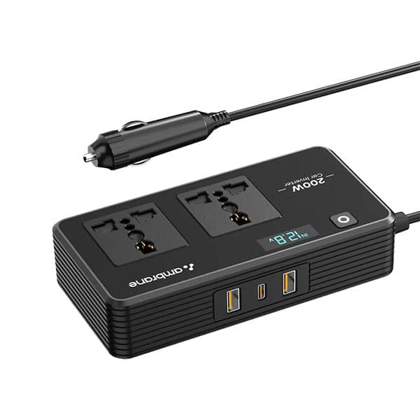 Ambrane SmartStrip Auto 200W Car Extension Board