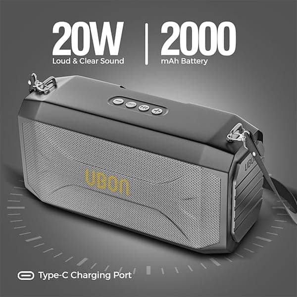 UBON SP-95 King Series 20W Party Speaker view 2