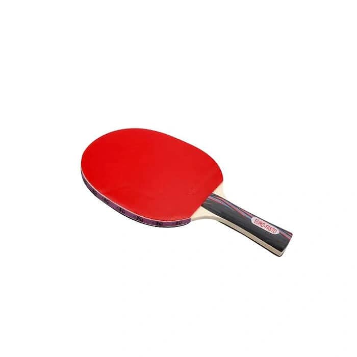 GKI Euro Fasto Table Tennis Racquet: ITTF-Approved, Multicolor Racket for Spin and Control (Packing - 1 Unit) by Total Sporting And Fitness Solutions Pvt Ltd view 2