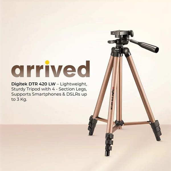 Digitek DTR 420LW Tripod With Holder view 2