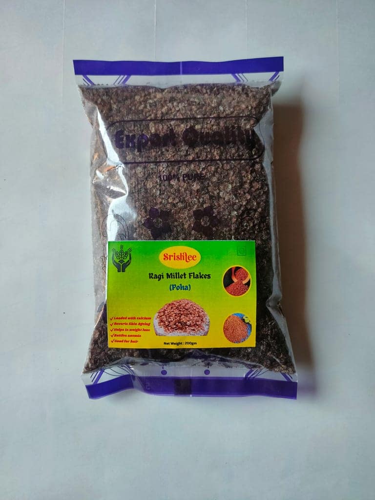 Srishtee Ragi Millet Flakes (Poha) view 2