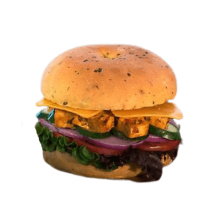 Grilled Paneer Steak Burger