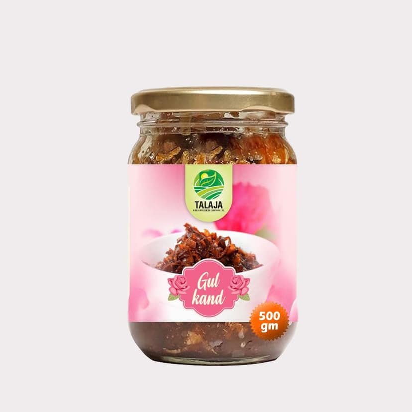 Gulkand 500 gm by TALAJA KRISHI PRODUCER – Natural, Rose-Petal Preserve for Cooling & Wellness.
