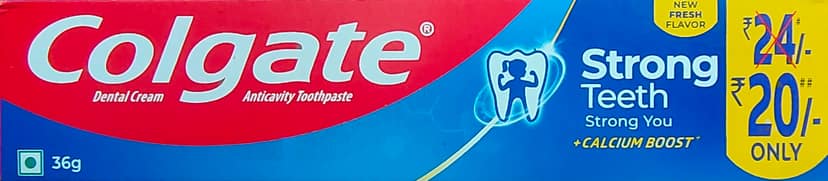 Colgate anticavity toothpaste