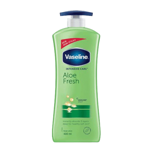 Vaseline Moisturiser Intensive Care Aloe Fresh 400ml