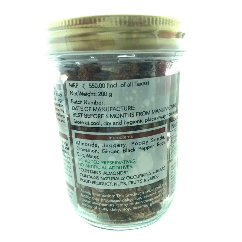 GudNut Almonds (jaggery coated nuts) view 2