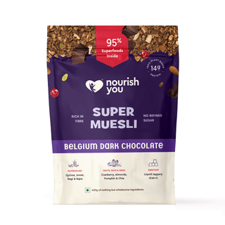 nourish you Super Muesli - Belgium Dark Chocolate