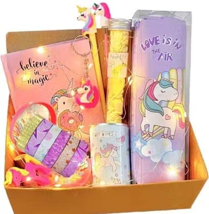 Unicorn Goody Box Combo Party Favor Supplies for Kids view 2