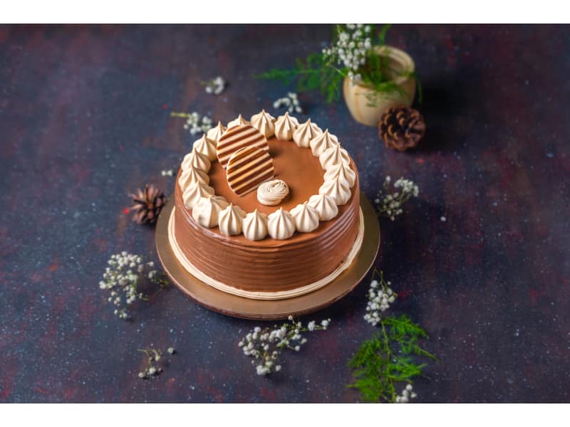 Monginis Classic Truffle Veg (Small) Premium Cake - Eggless