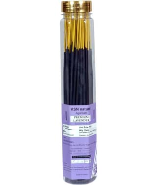 VSN natural Incense Stick Lavender 1 gm ( Pack of 1 )