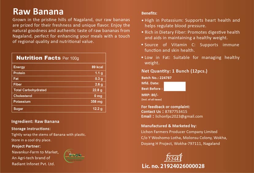 Banana view 2