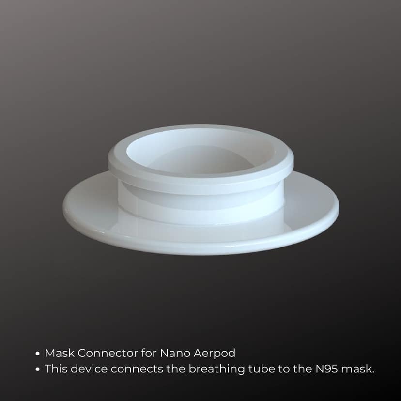 Nano Aerpod - Mask Connector (pack of 5) view 2