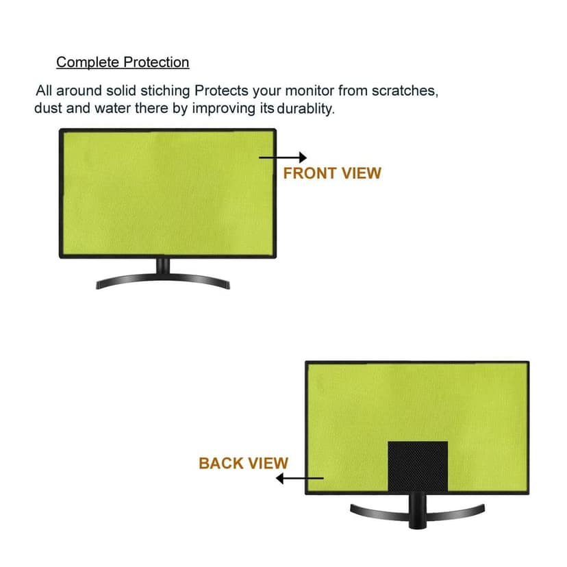 PalaP Super Premium Dust Proof Monitor Cover for LG 32 inches Monitor (Green) view 2