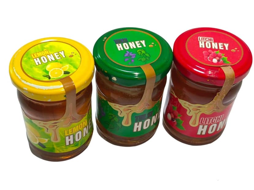 Combo of Lemon Honey , Litchi Honey and Tulsi Honey view 2