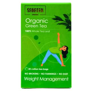 Sanatan Organic Weight Management Green Tea- 20 sachets