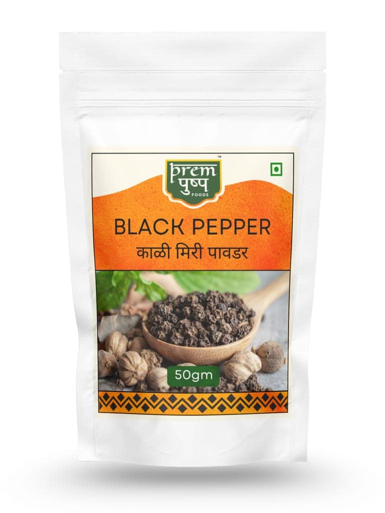 Prempushp Black Pepper Powder - 50 gm view 2