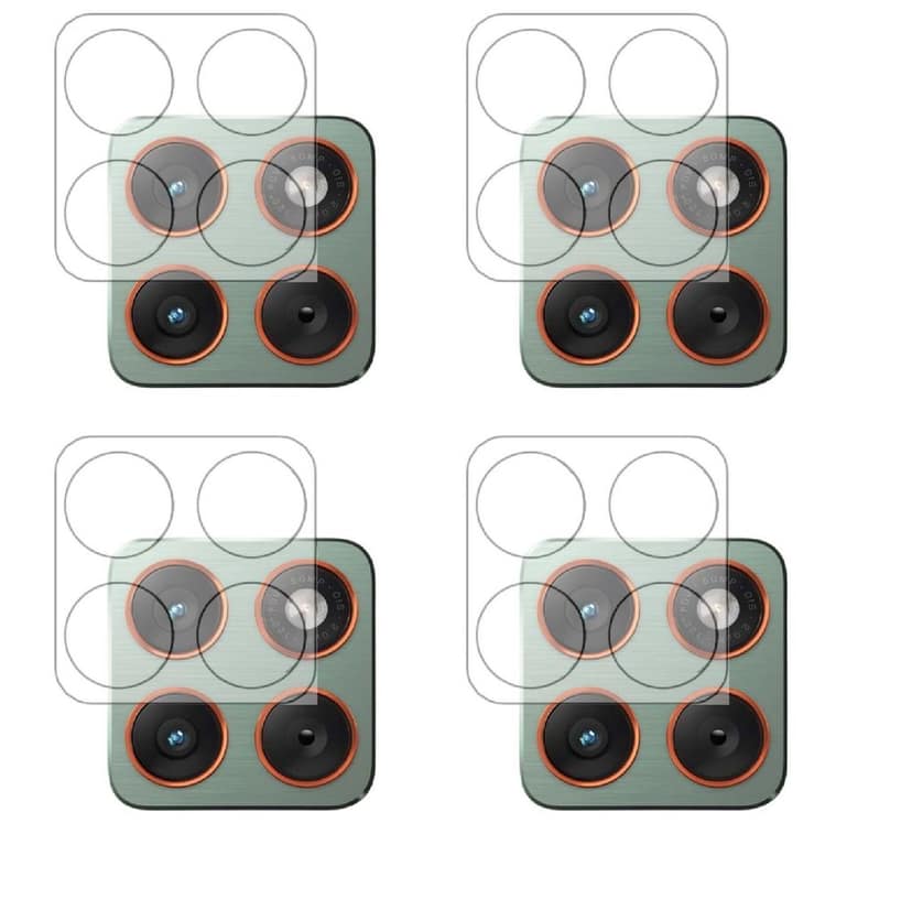 ISAAK Back Camera Lens Protector compatible for Moto Edge 70 (Pack of 4)