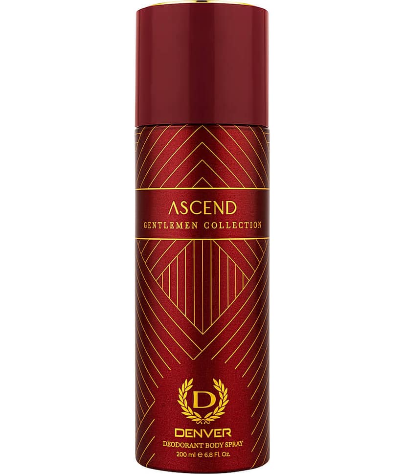 Denver Gentlemen Collection Ascend Long Lasting Deodorant 200 ml For Men (Pack of 1)