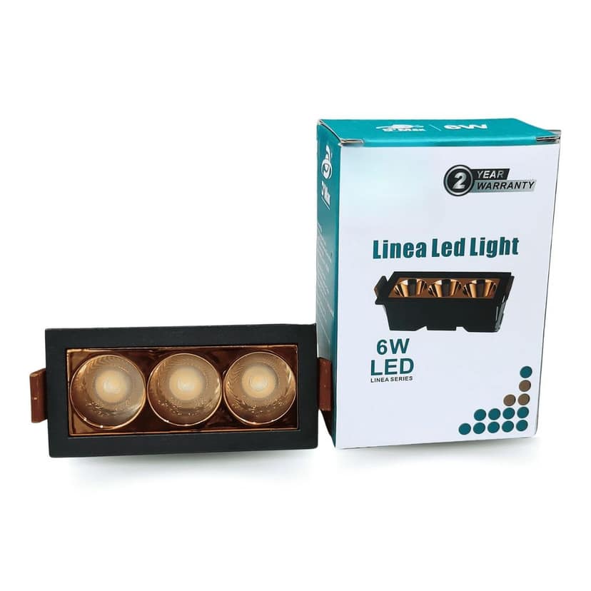 SPARKWORLD 6W LED Round Surface COB Spot Light White Body | Warm White Light | Adjustable Beam Focus | Pack of 1