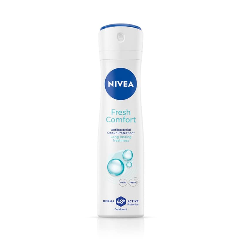 Nivea Fresh Comfort Women Deodorant - Long Lasting Freshness & 48H Protection, 150 Ml