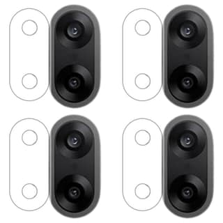 ISAAK Back Camera Lens Protector compatible for Samsung Galaxy A36 5G|Samsung Galaxy A26 5G|Samsung Galaxy A56 5G (Pack of 4)