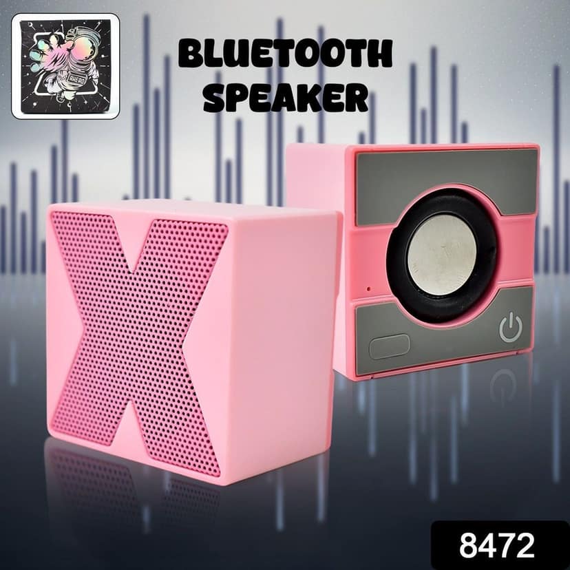 Mini Speaker Portable Wireless Speaker with Immersive Sound (1 Pc / Mix Color) view 2