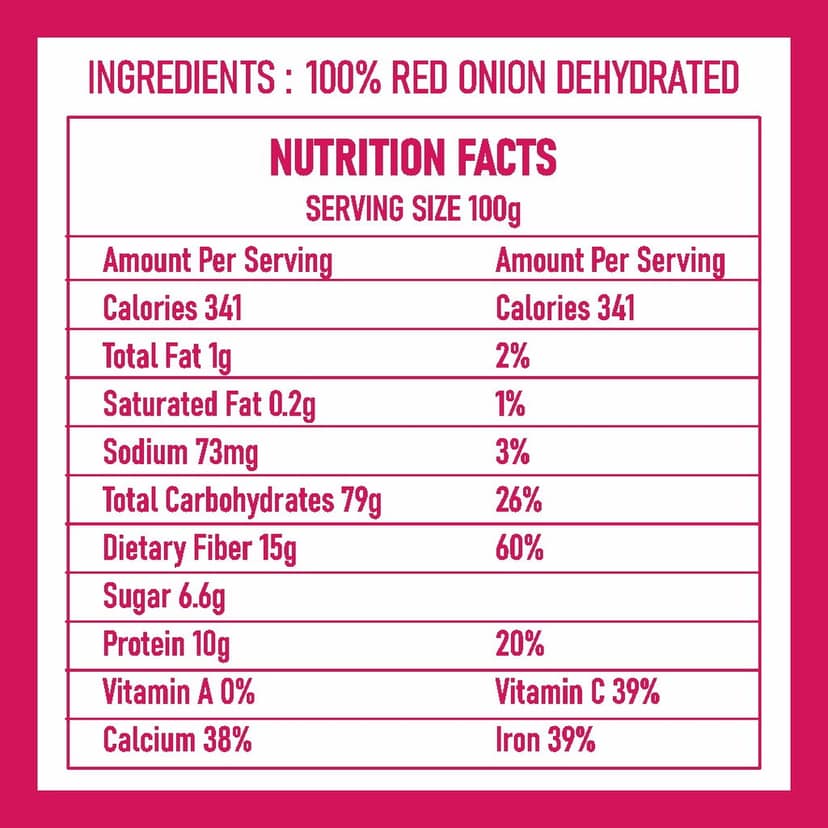 Red Onion Powder (pack of 5) view 2