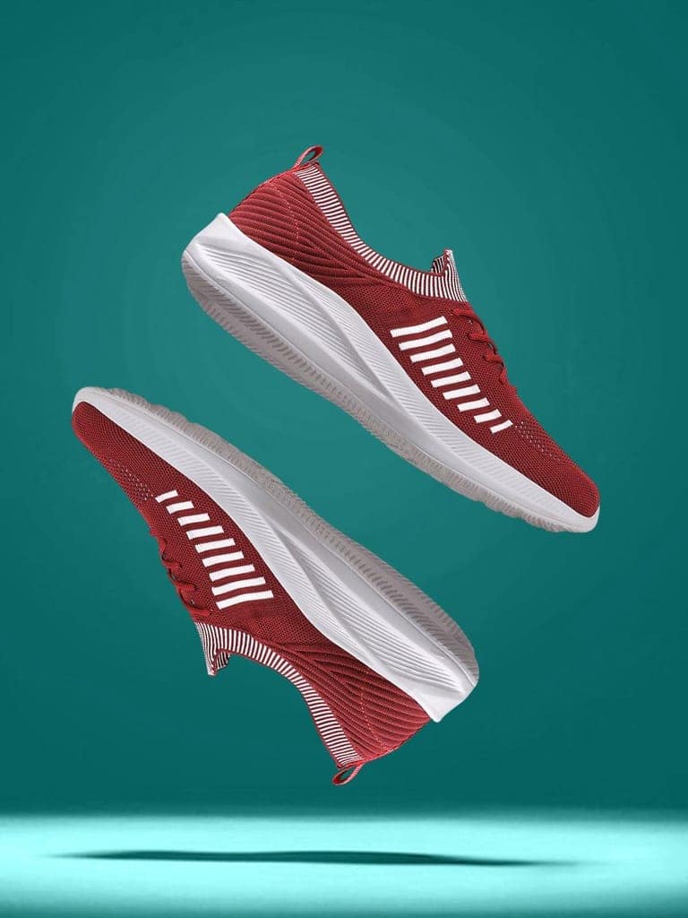 Ontour Solid Sports Running Shoes For Men Pack Of 2 view 2