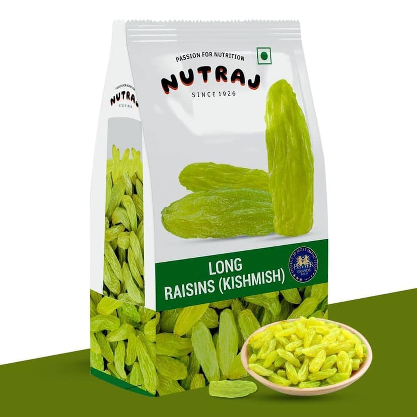 Nutraj Super Long Raisin 500g view 2