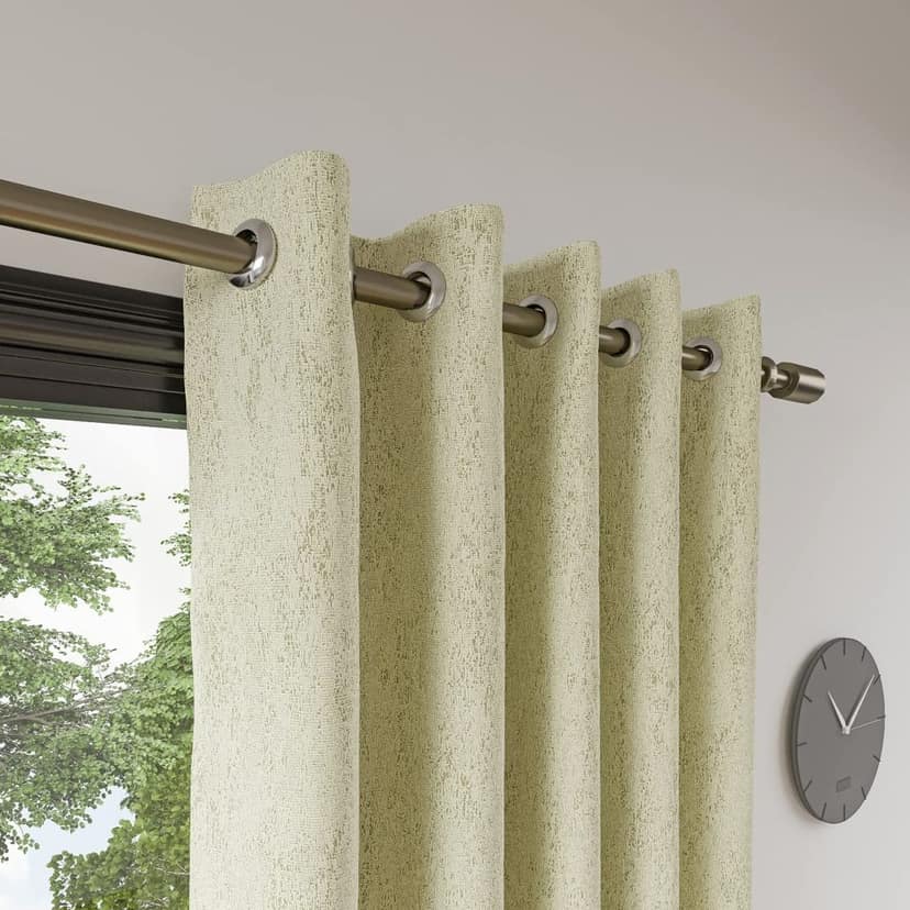 DDECOR - 100% PolyesterJacquard And Woven PatternDoor 7 Ft|135 CM X 225 CM| - Beige view 2