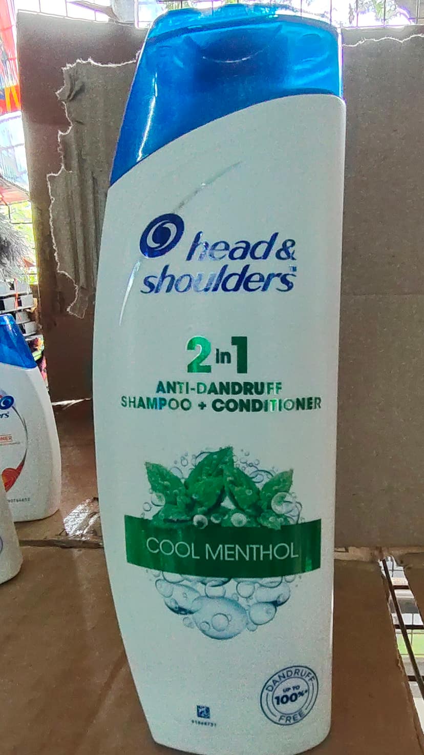 Head & shoulder 2in1 anti dandruff shampoo + conditioner cool menthol