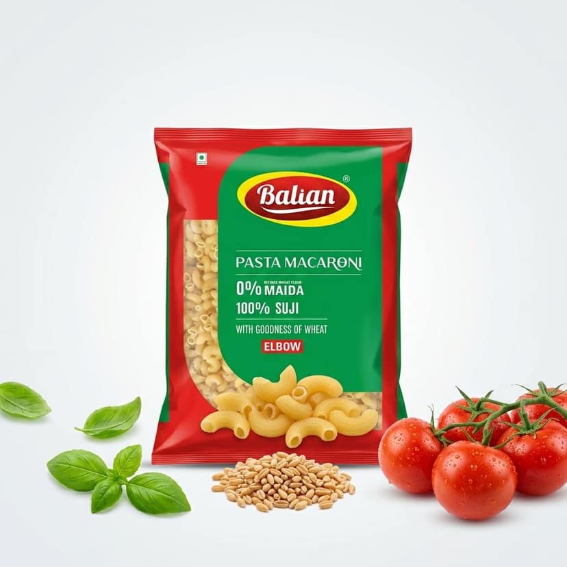 BALIAN SUJI PASTA ELBOW 1KG view 2