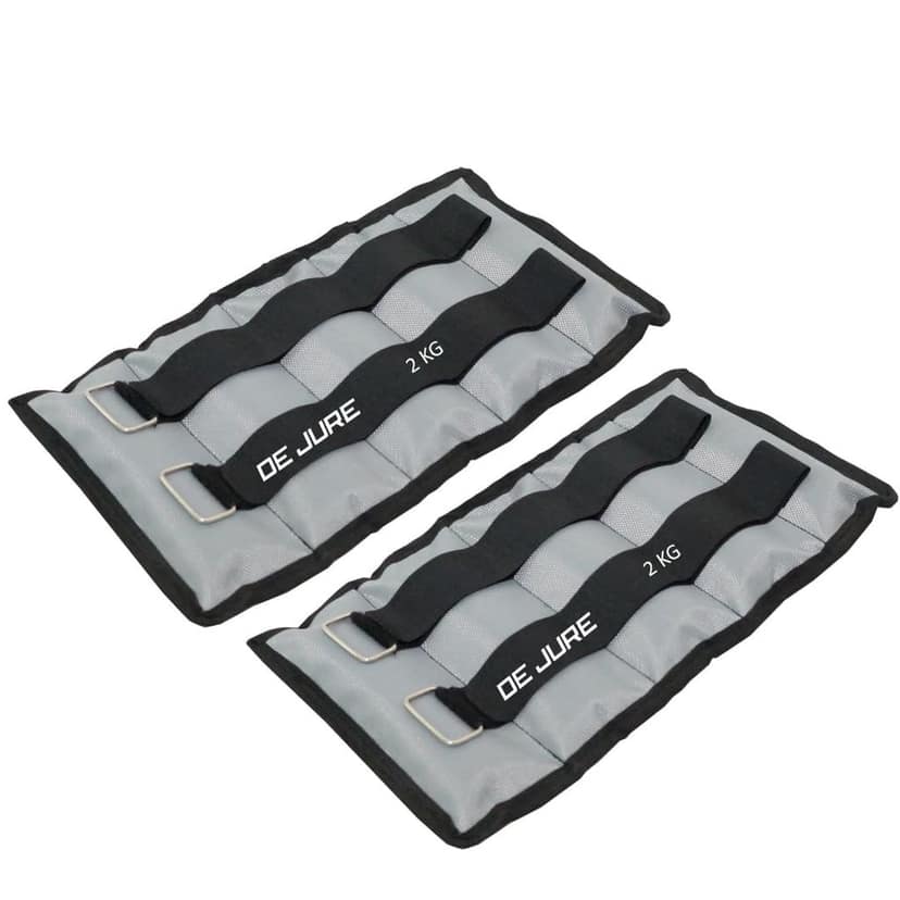 DE JURE FITNESS Ankle & Wrist Weight Set, Adjustable Strap view 2