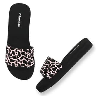Dhamasa Stylish Cheeta design fashion casual flip flop slipper women & girls