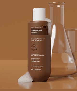 Bare Anatomy Peptides Volumizing Shampoo For Strong & Bouncy Hair Volume Upto 24 Hrs For Thin Hair , 250ml (Pack of 1)
