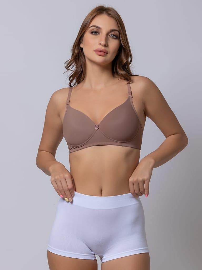 Sizzling Lycra Light Padded Non-Wire 3/4 Coverage Bra
