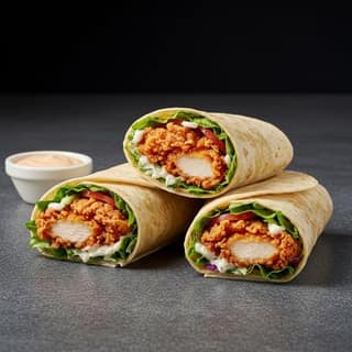 Southern Fried Chicken Wrap