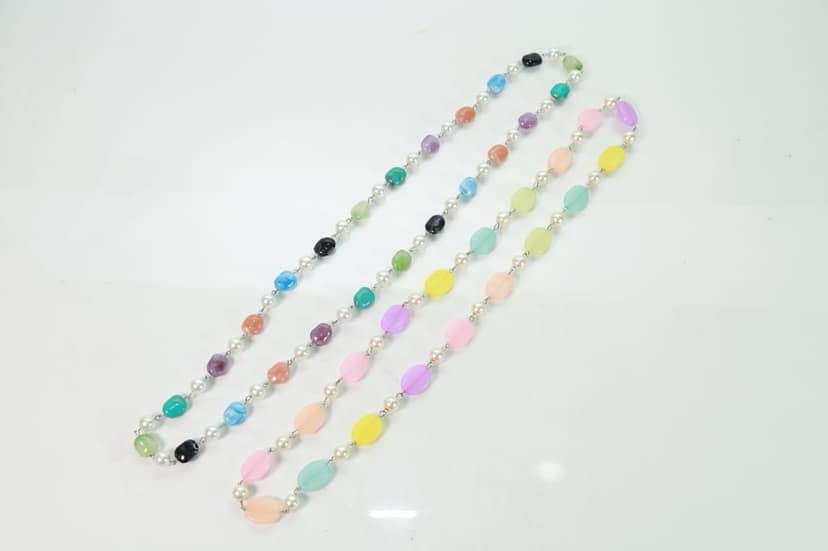 Beads & Shell Necklace 1 Set Each